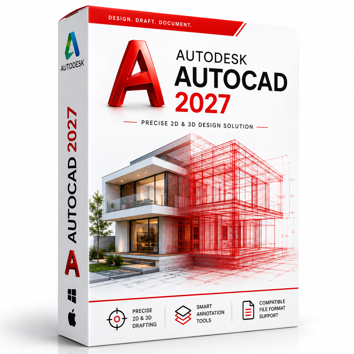 AutoCAD 2027 – Professional 2D & 3D CAD Design Software | Digital Download