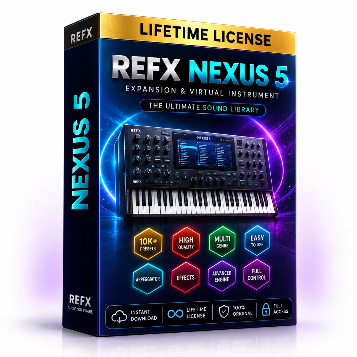 Music Production Pack FL STUDIO 24 - NEXUS 5 - LOGIC PRO - OMNISPHERE 2